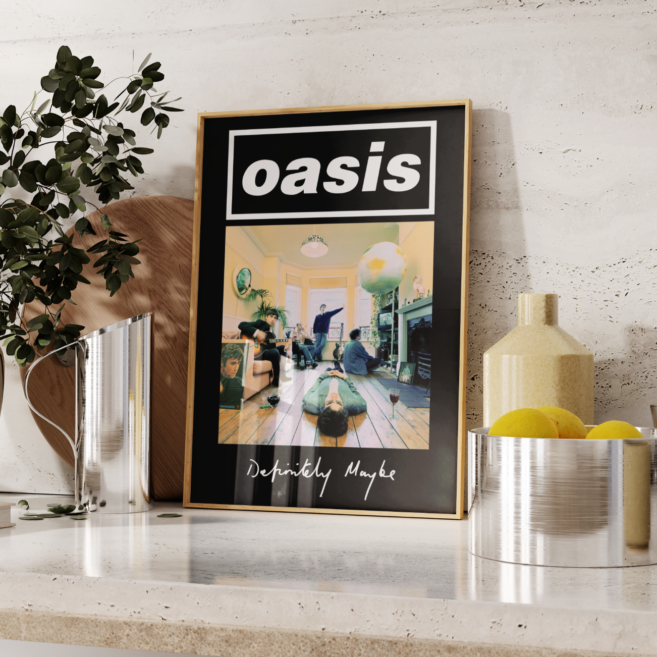 Oasis Definitely Maybe Poster