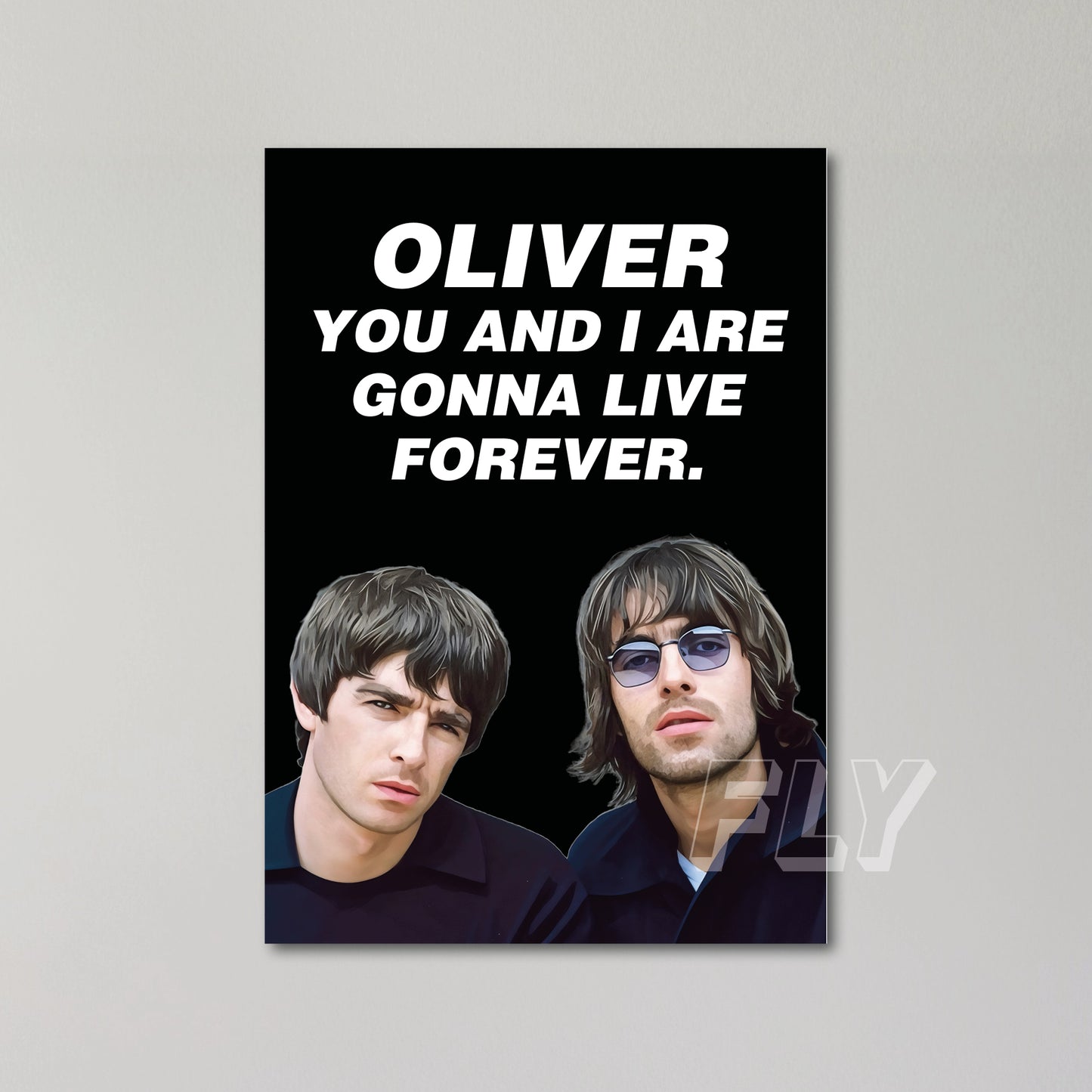 Oasis Personalised Greeting Card United Kingdom