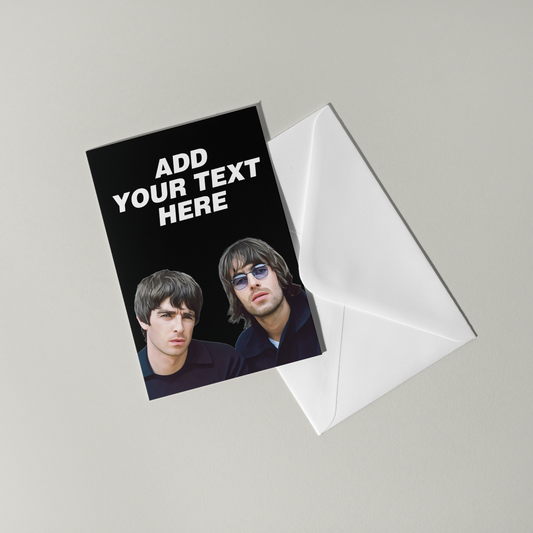 Oasis Personalised Greeting Card