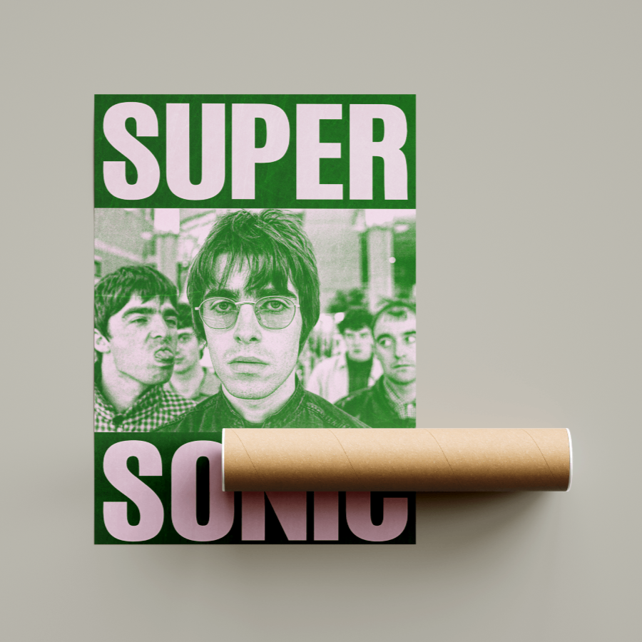 Oasis Supersonic Poster