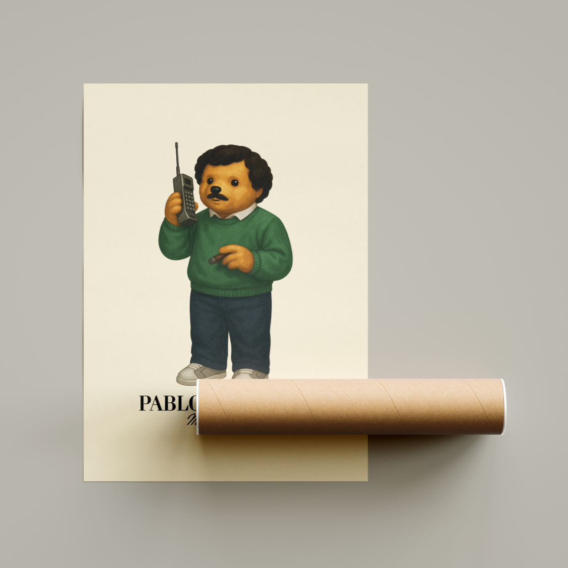 Pablo Escobear Poster United Kingdom