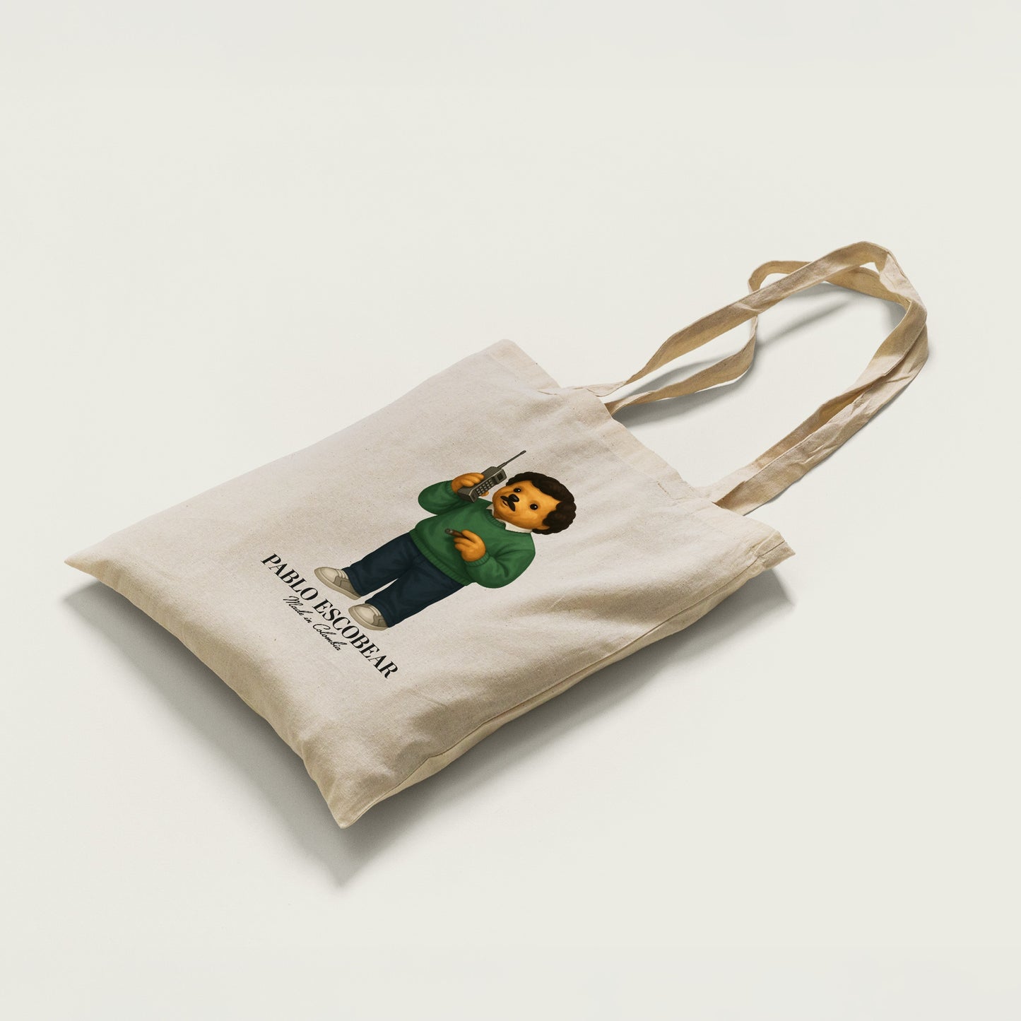 Pablo Escobear Tote Bag UK