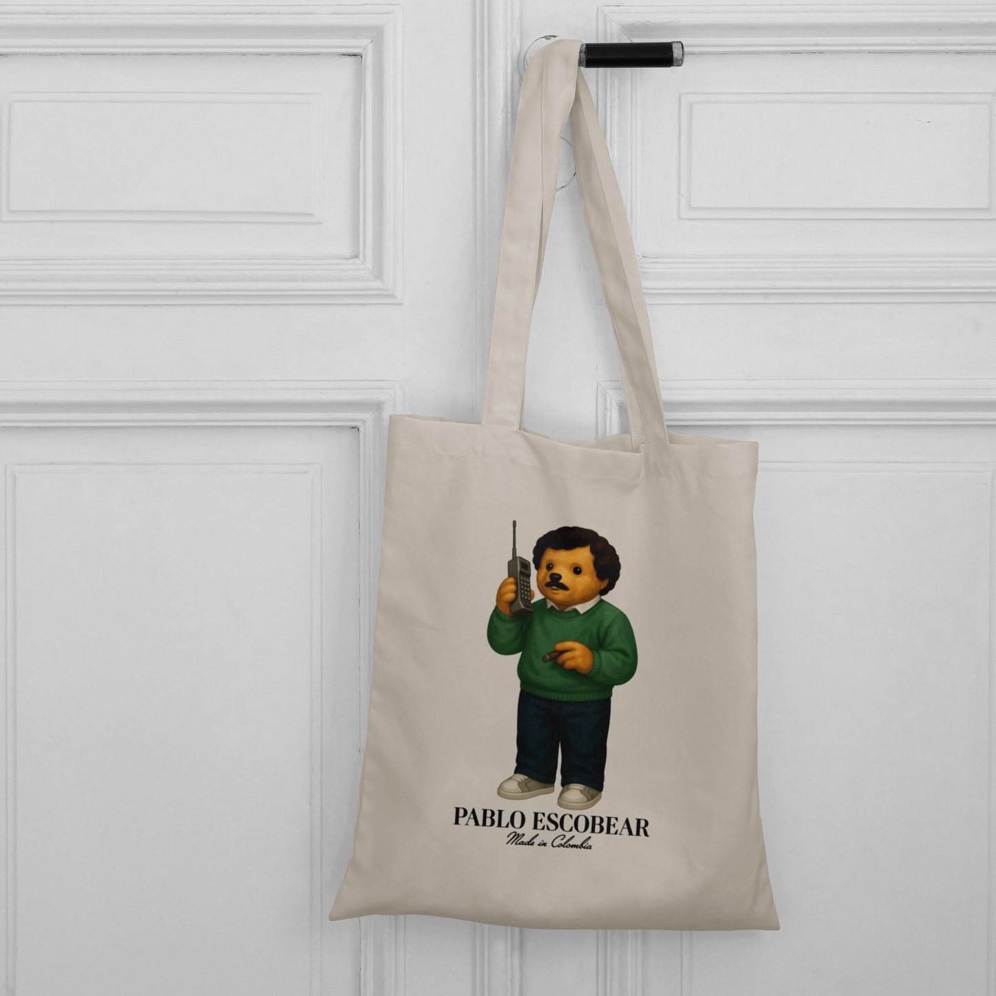 Pablo Escobear Tote Bag United Kingdom