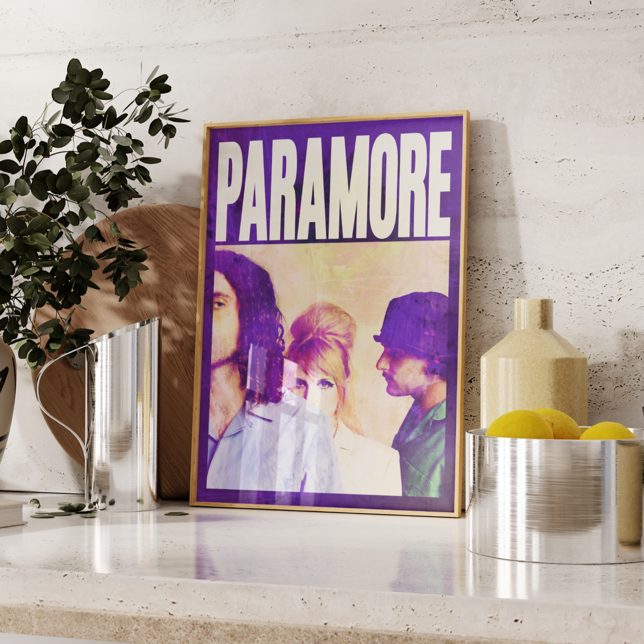 Paramore Band Poster