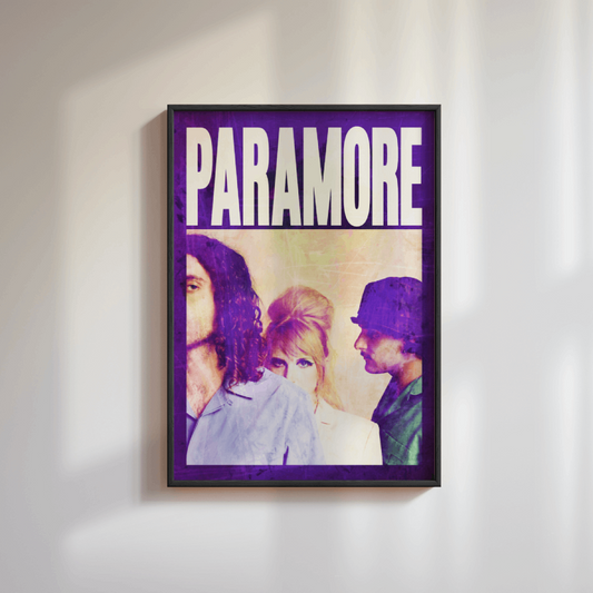 Paramore Band Poster