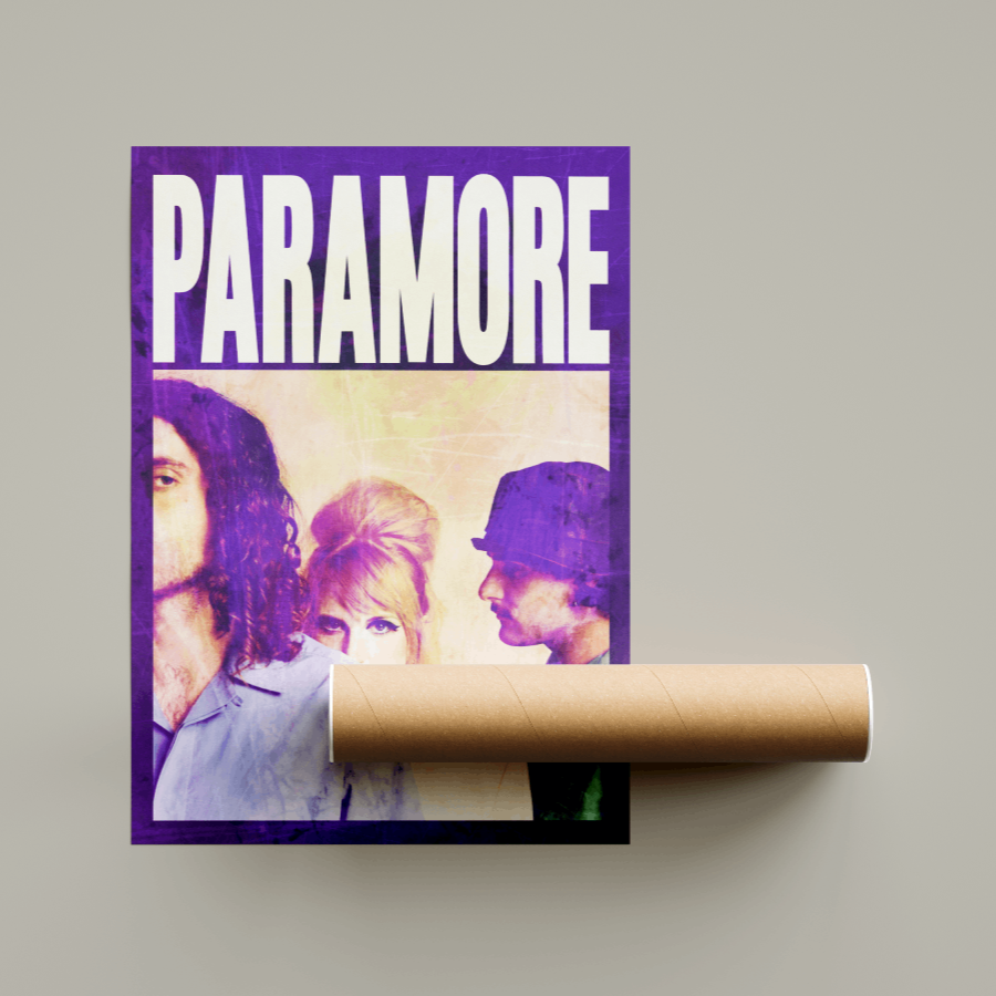 Paramore Band Poster