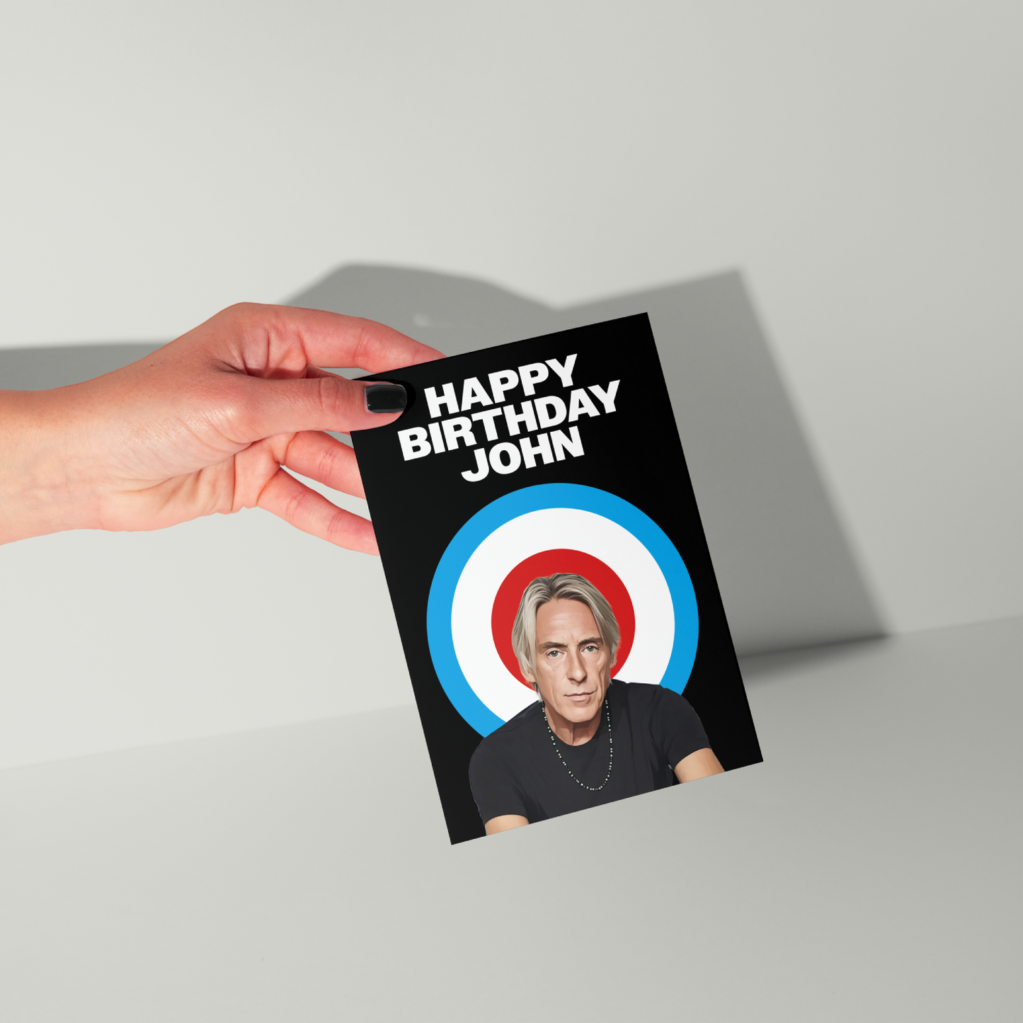 Paul Weller Personalised Birthday Card UK