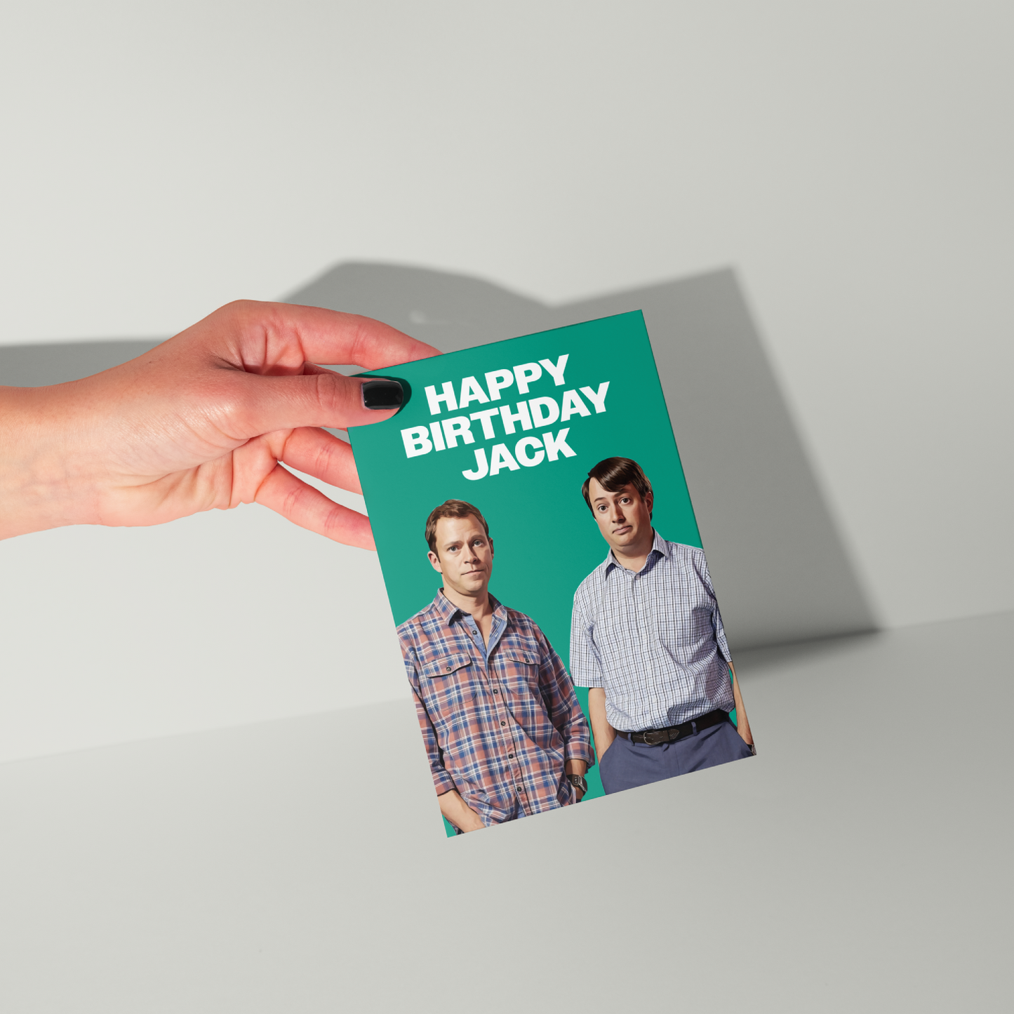 Peep Show Personalised Birthday Card UK