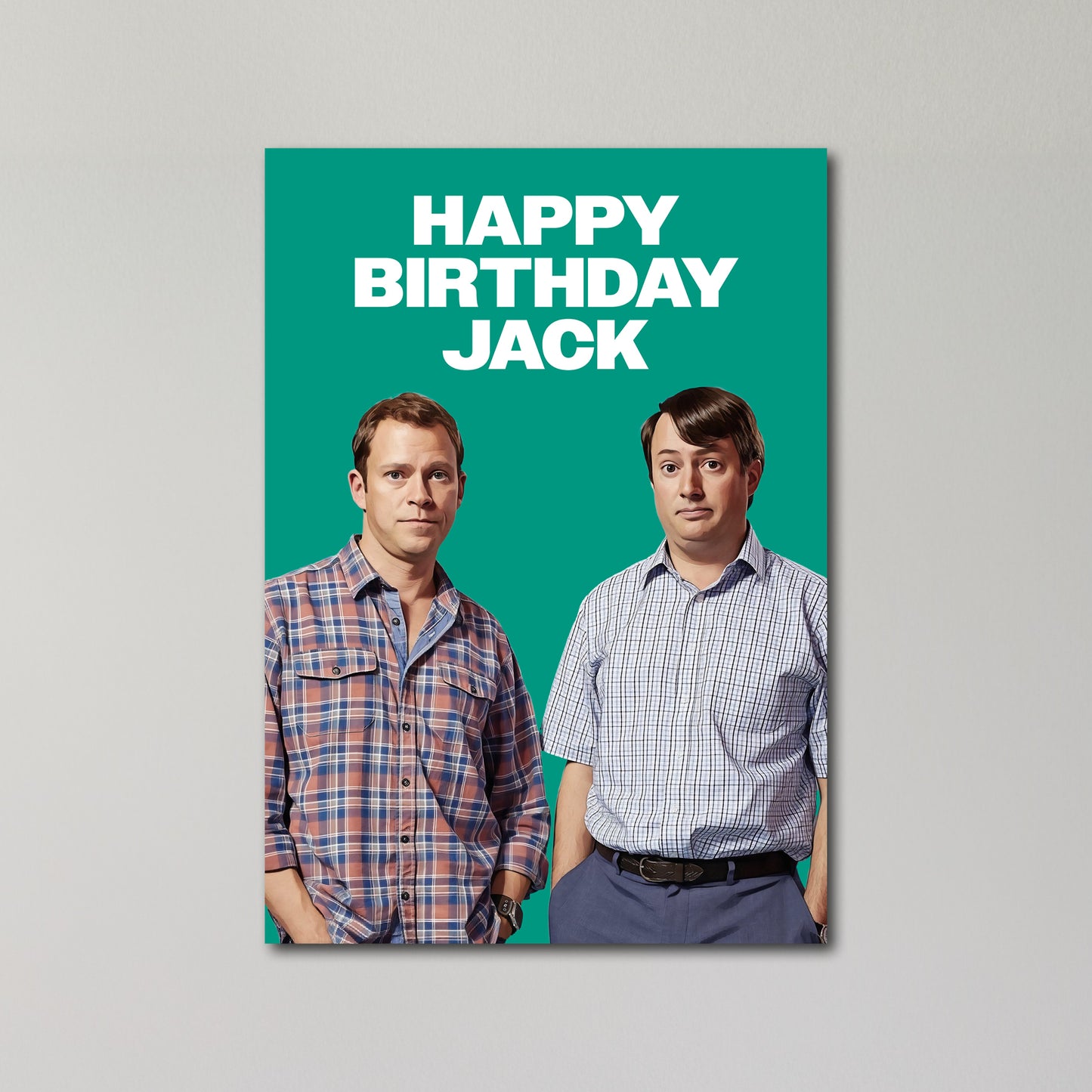 Peep Show Personalised Birthday Card United Kingdom