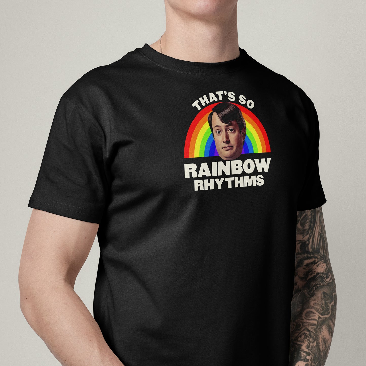 Peep Show Rainbow Rhythms T-Shirt United Kingdom