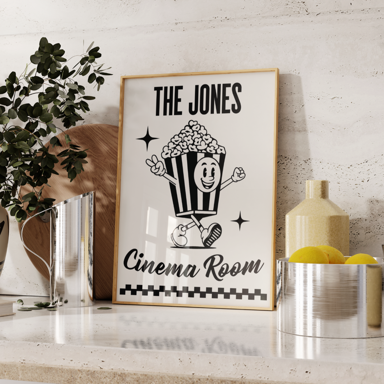 Personalised Cinema Room Poster