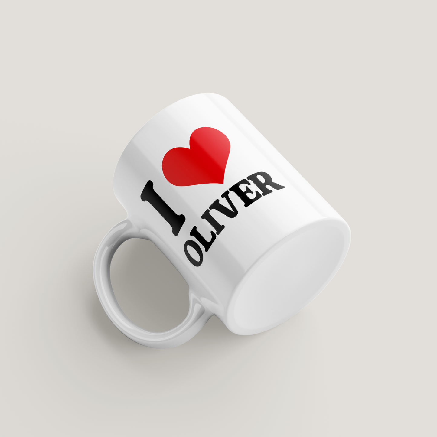 Personalised I Heart Mug United Kingdom