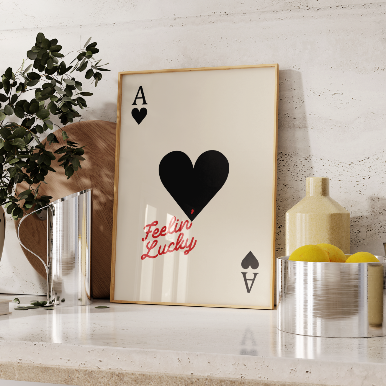 Playing Card Poster