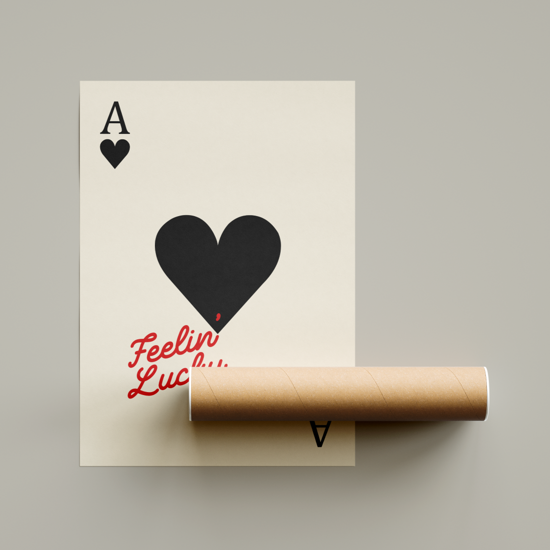 Playing Card Poster