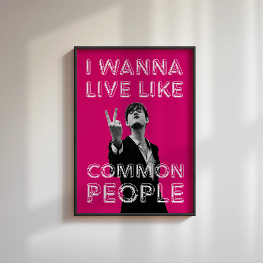 Pulp Common People Poster