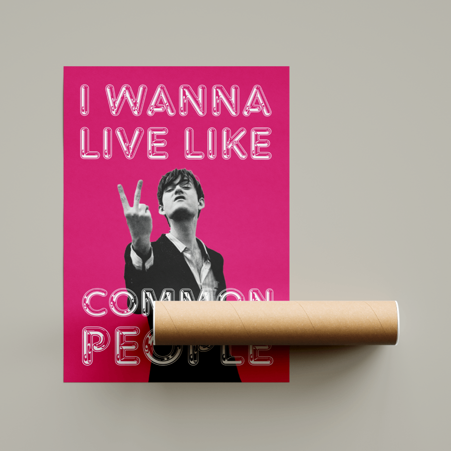 Pulp Common People Poster