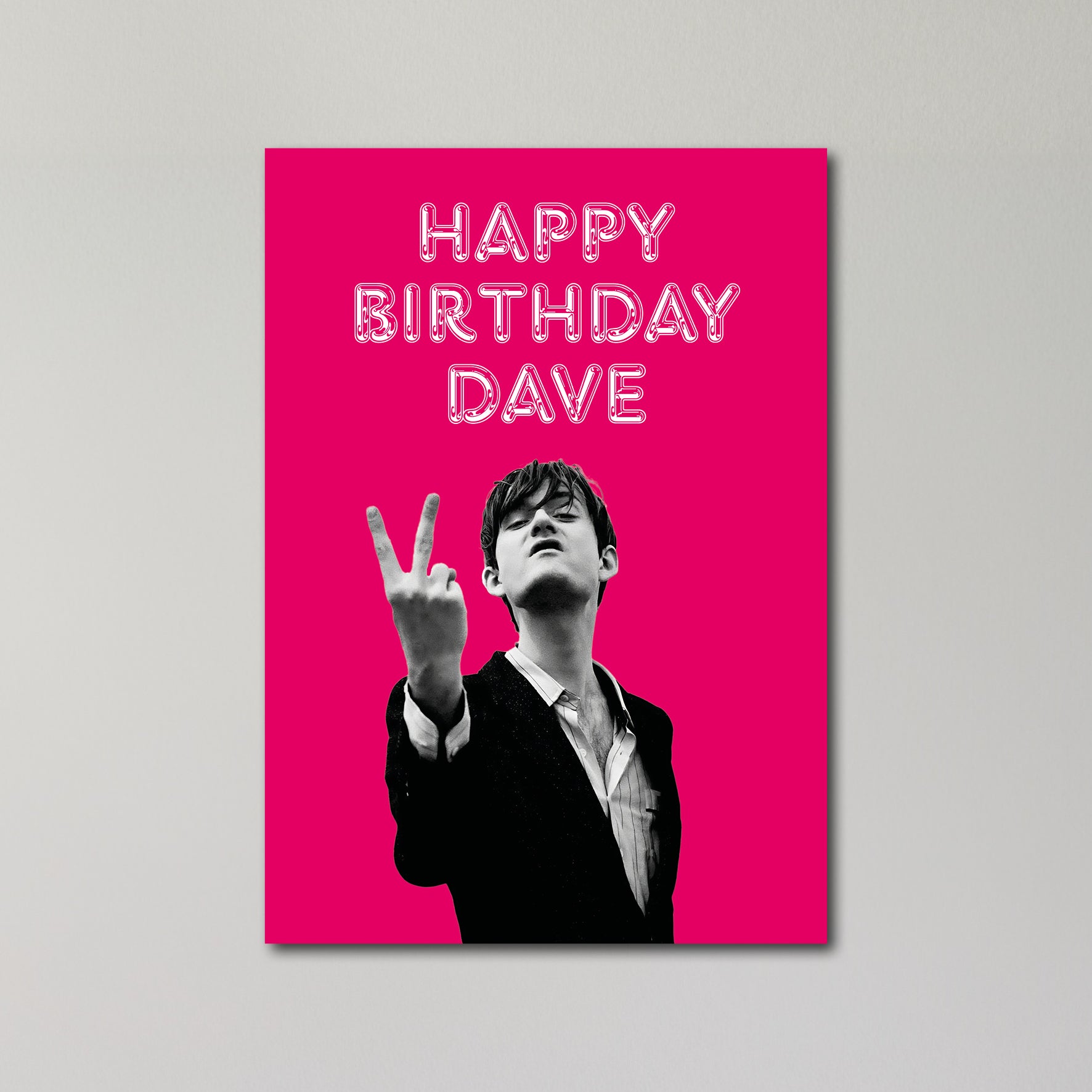Pulp Personalised Birthday Card UK