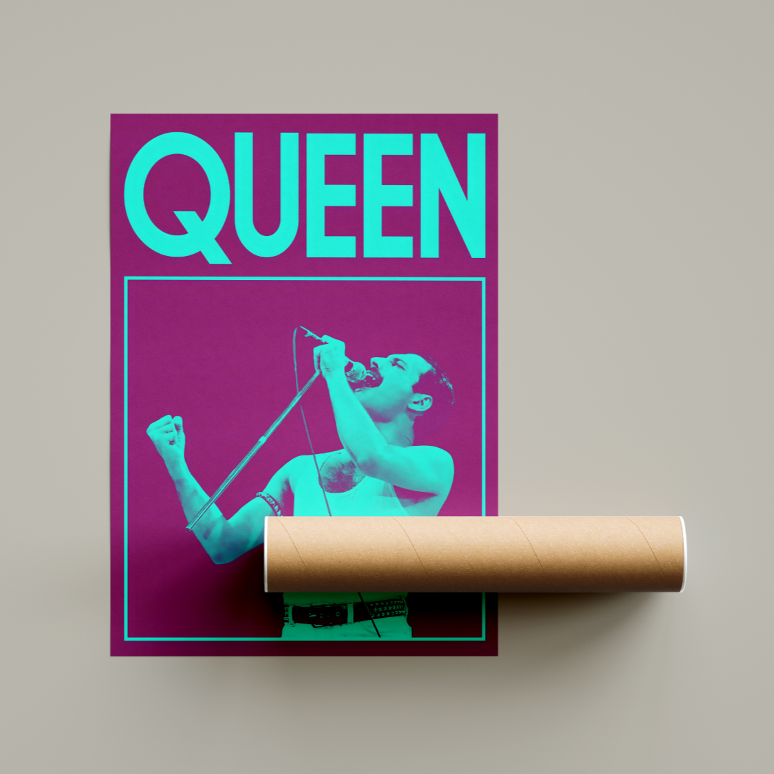 Queen Band Poster United Kingdom
