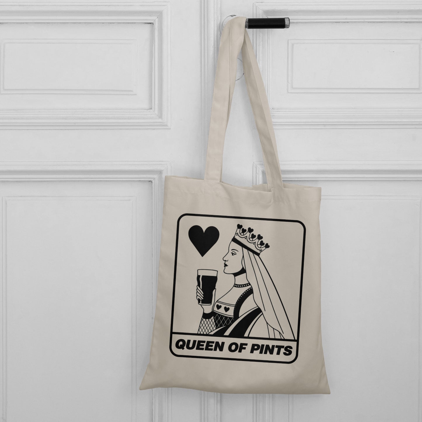 Queen Of Pints Tote Bag