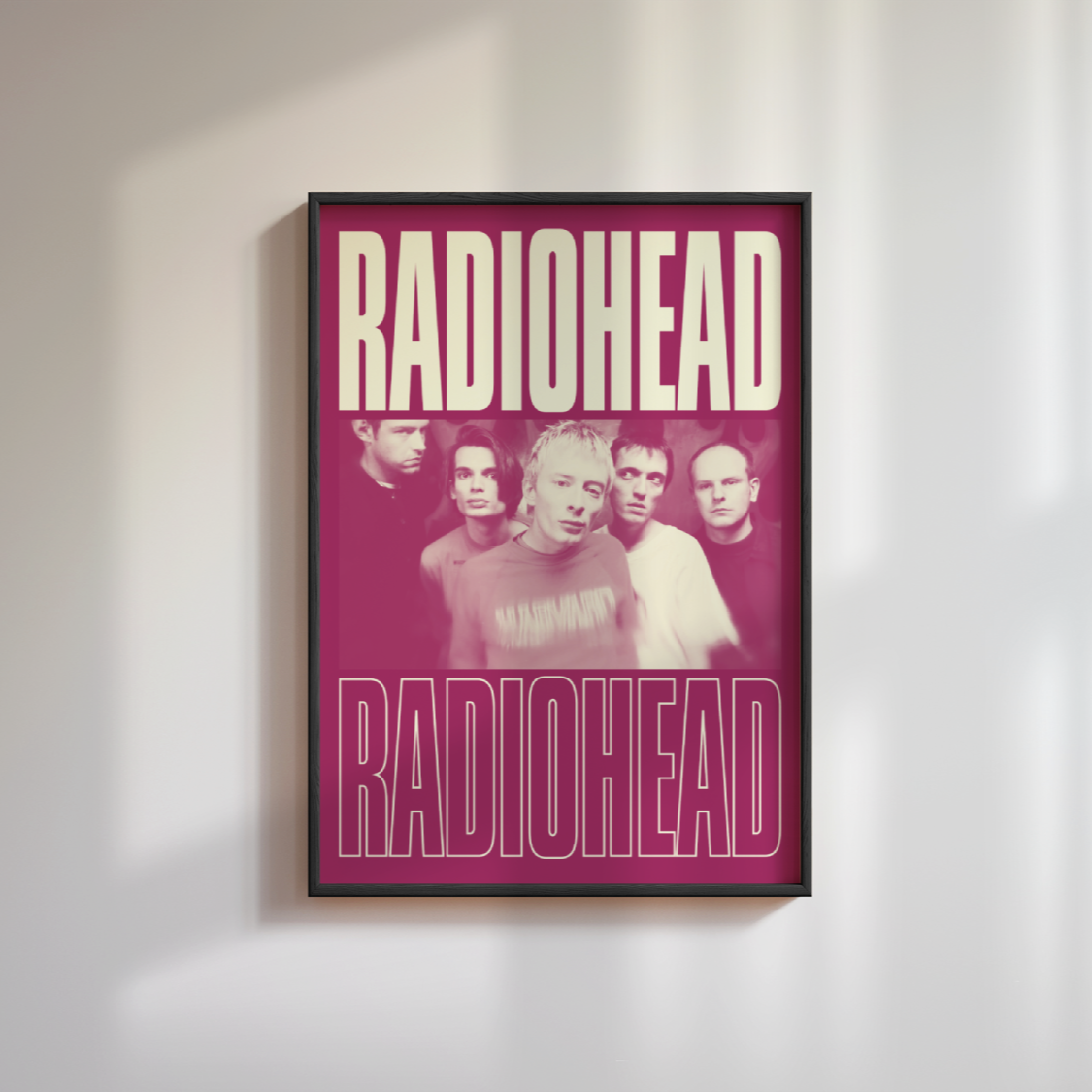 Radiohead Band Poster