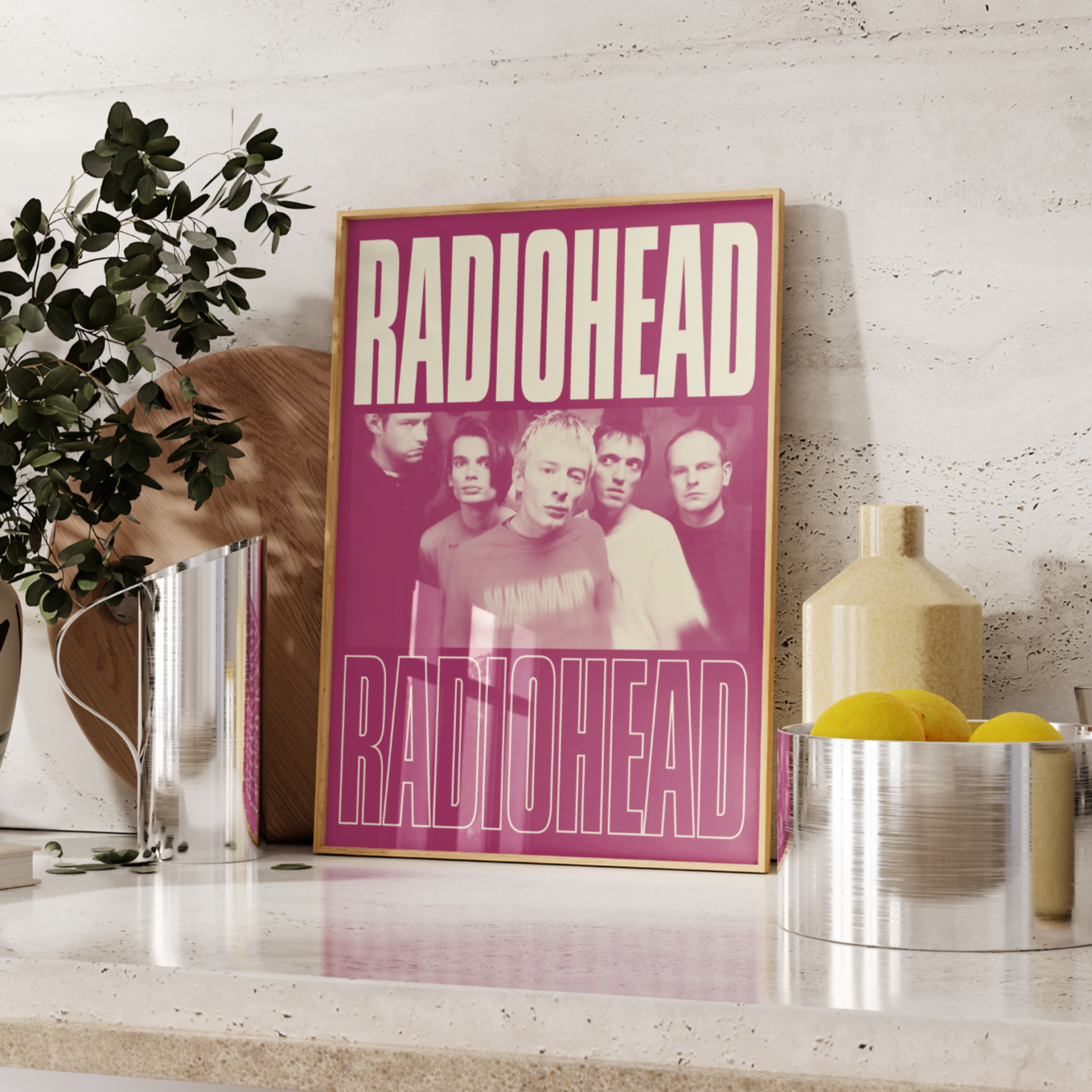 Radiohead Band Poster UK