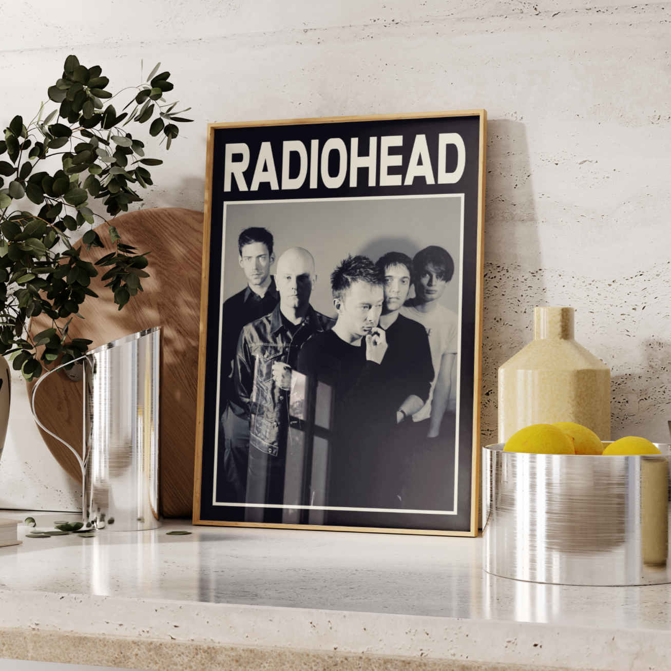 Radiohead Band Poster