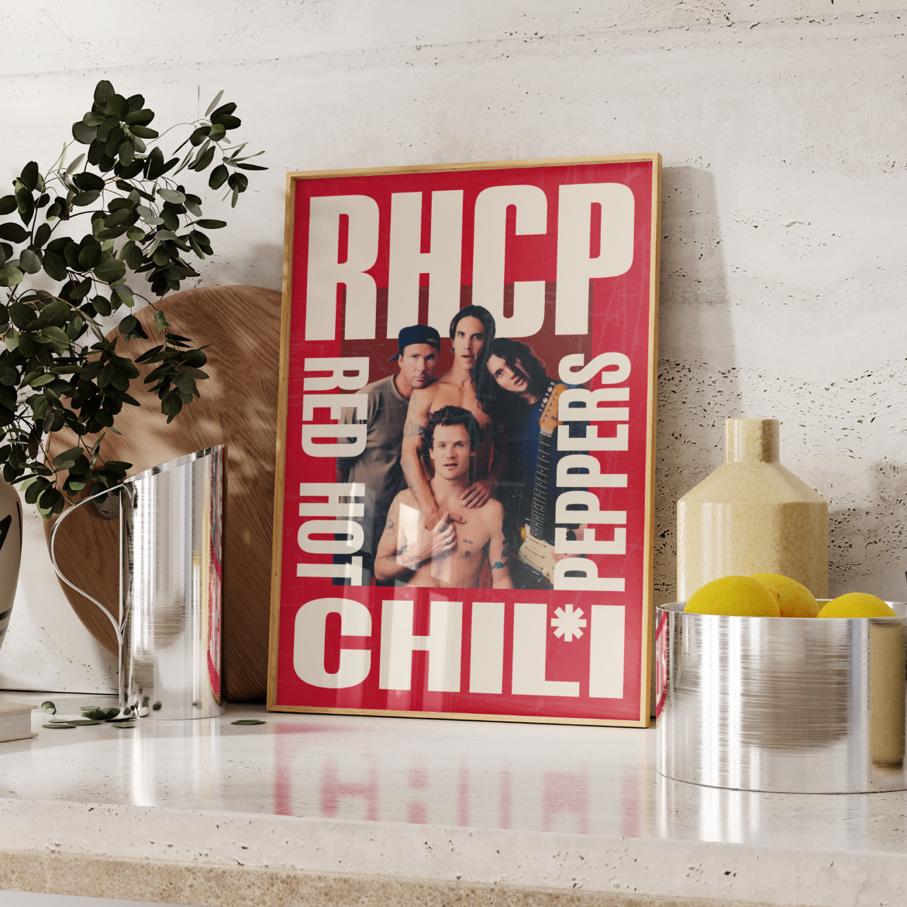 Red Hot Chili Peppers Band Poster UK