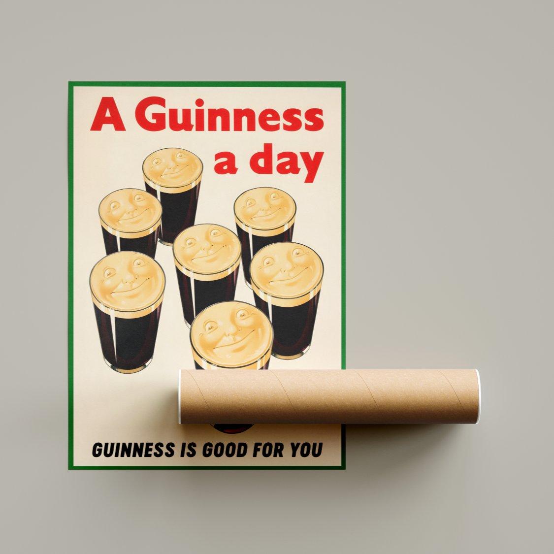 Retro Guinness Poster