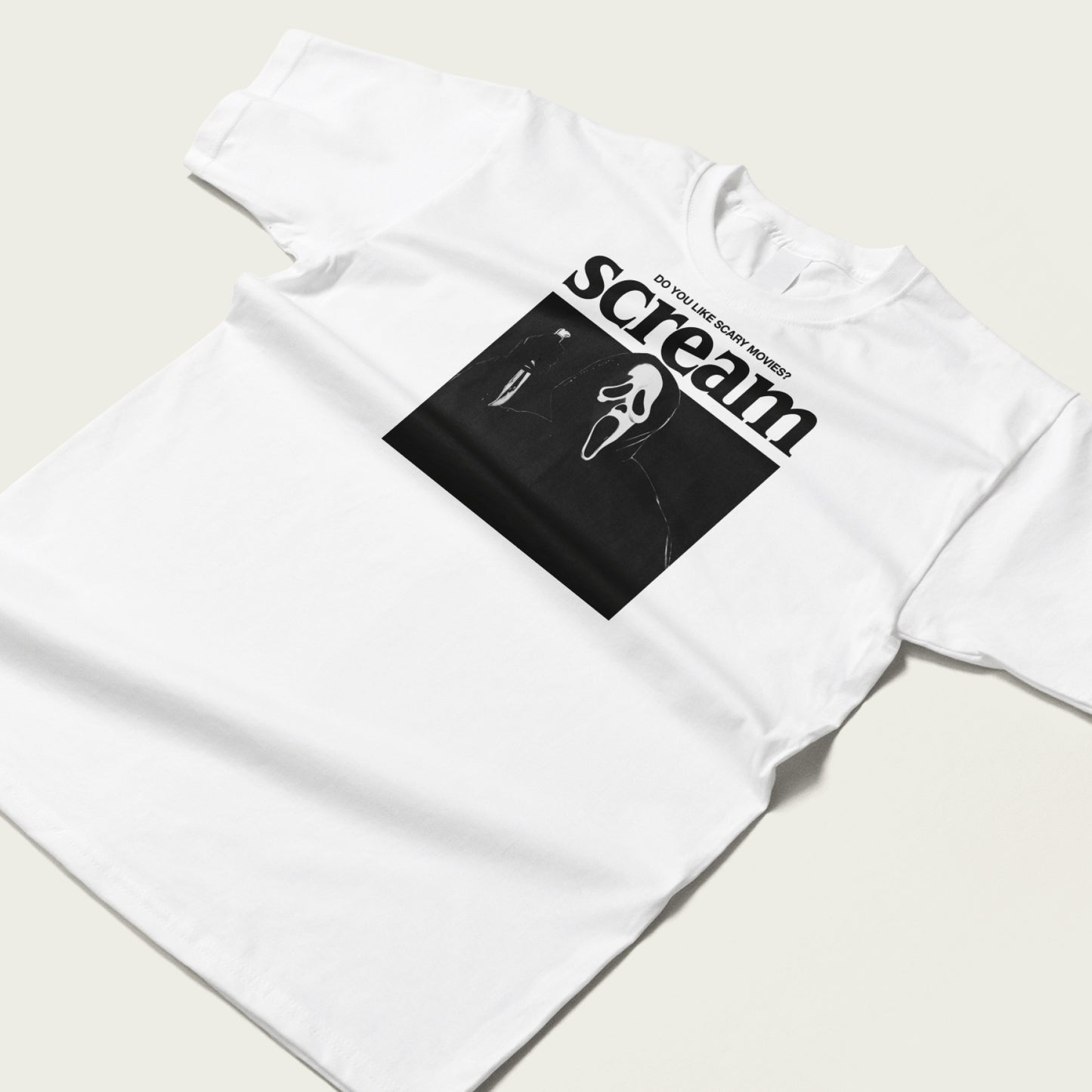 Retro Scream Movie T-Shirt UK