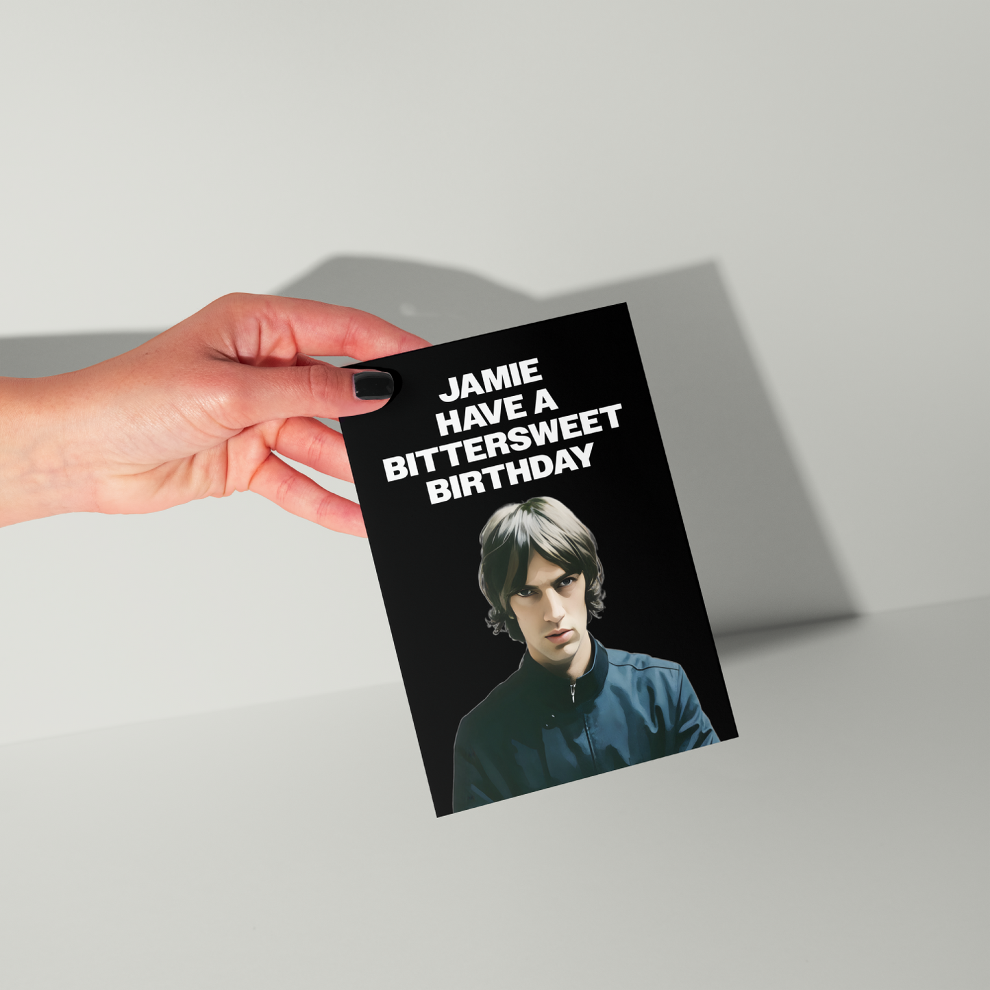 Richard Ashcroft Personalised Birthday Card