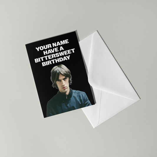 Richard Ashcroft Personalised Birthday Card