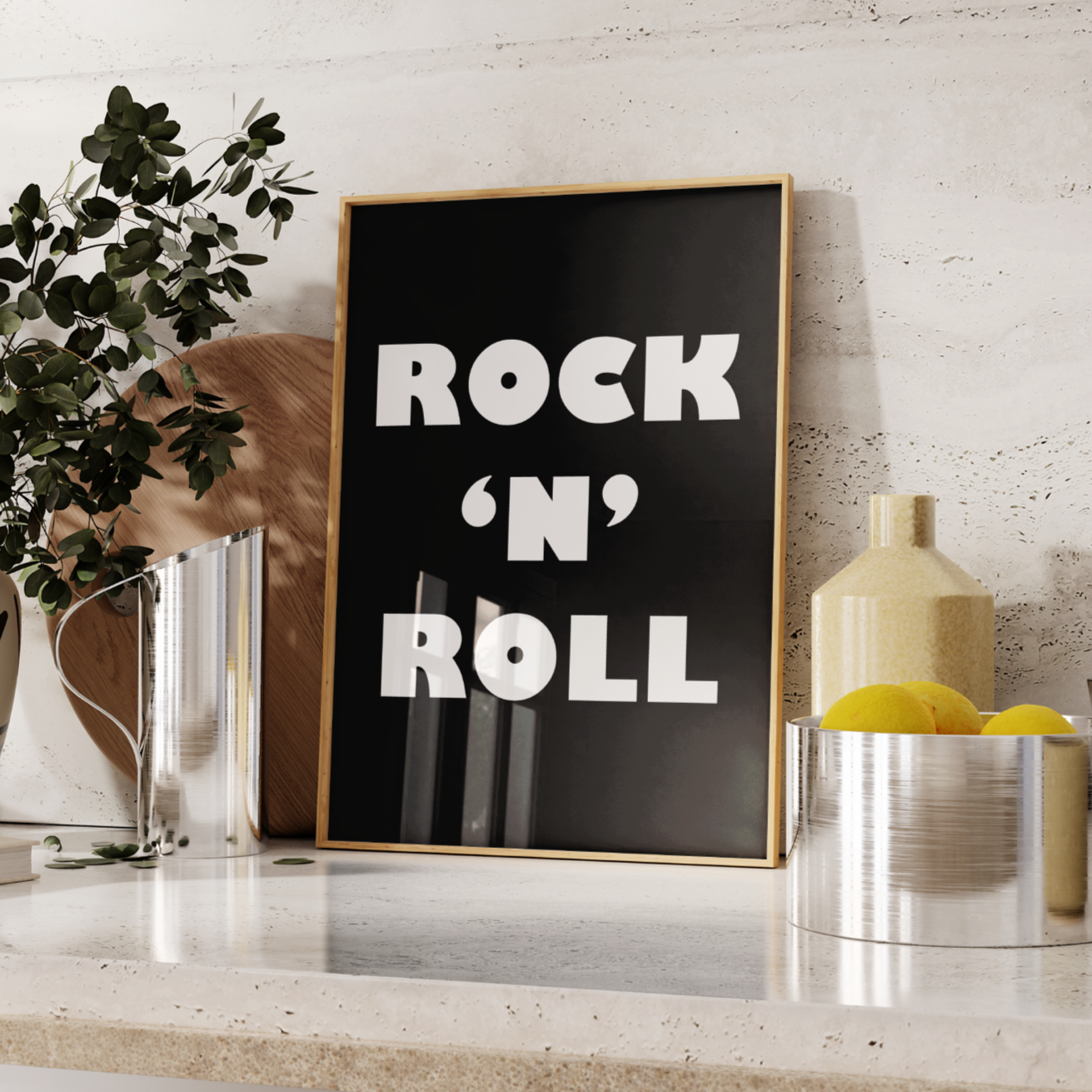 Rock & Roll Poster
