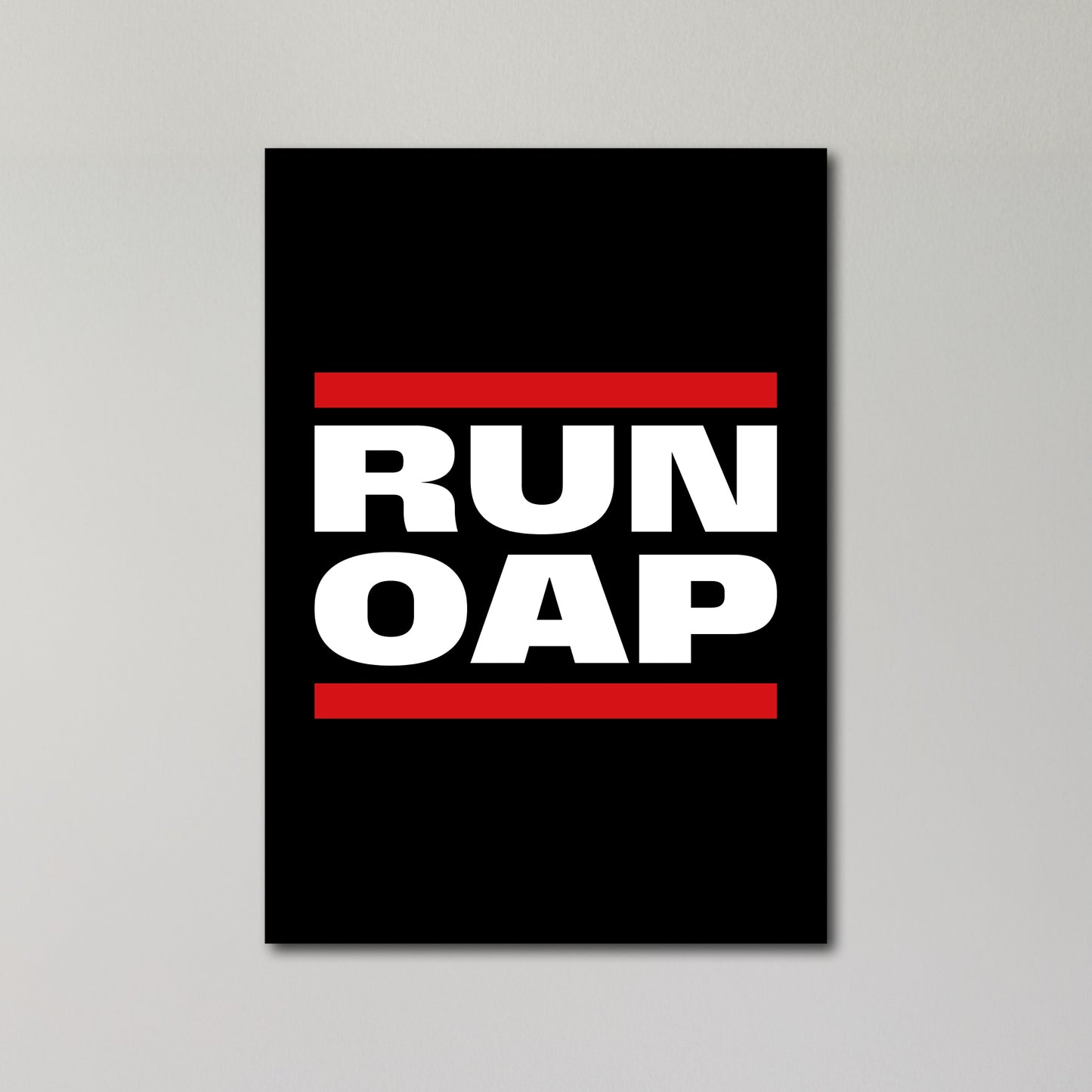 Run DMC Birthday Card
