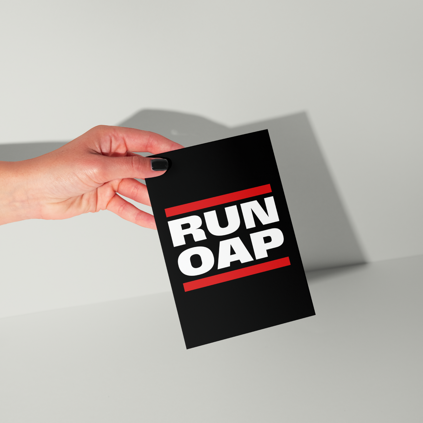 Run DMC Birthday Card