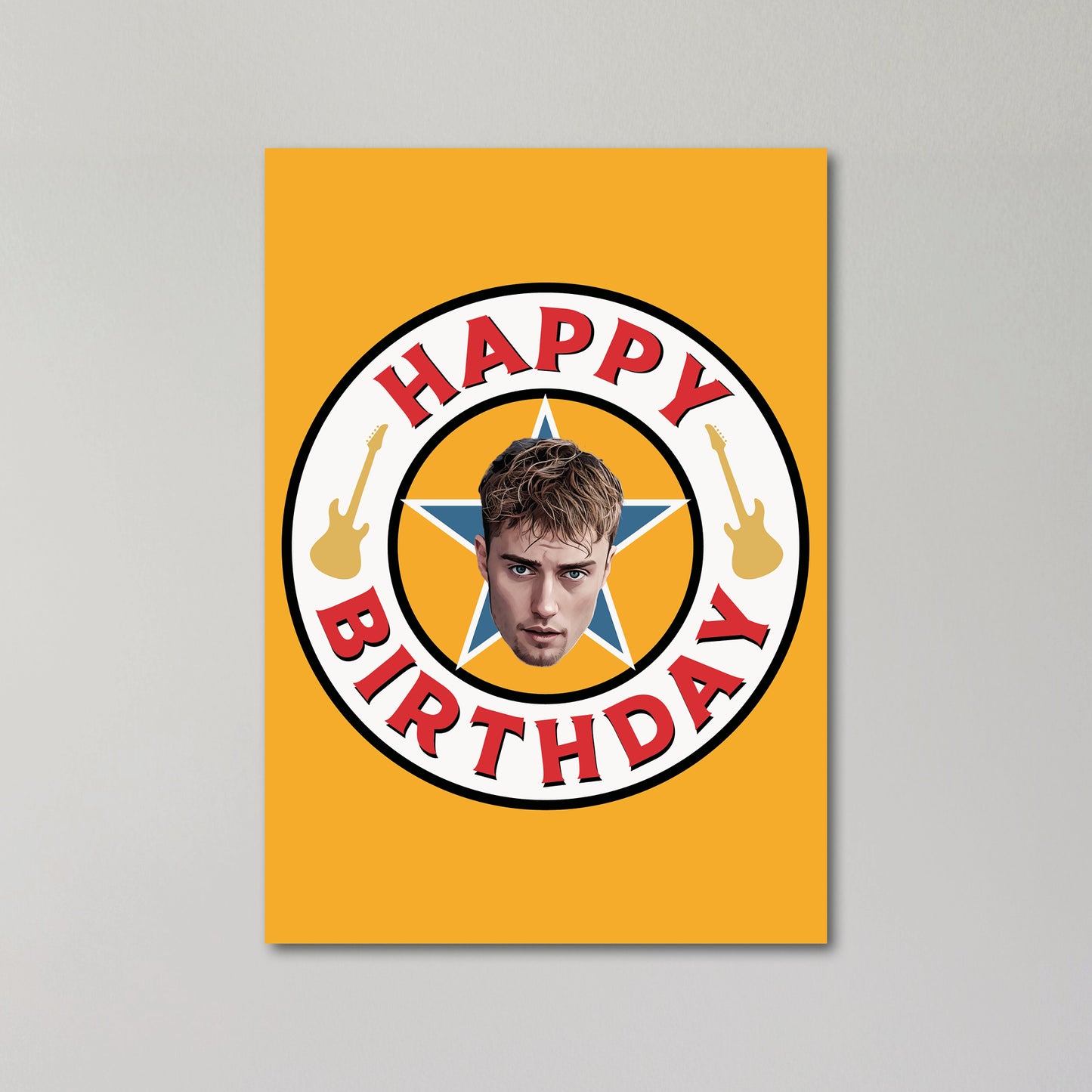Sam Fender Birthday Card