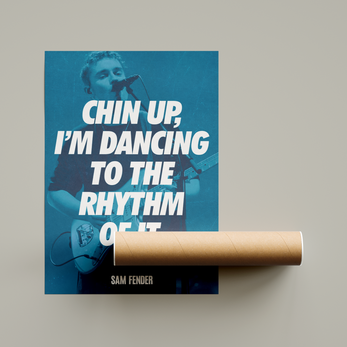 Sam Fender Lyrics Poster