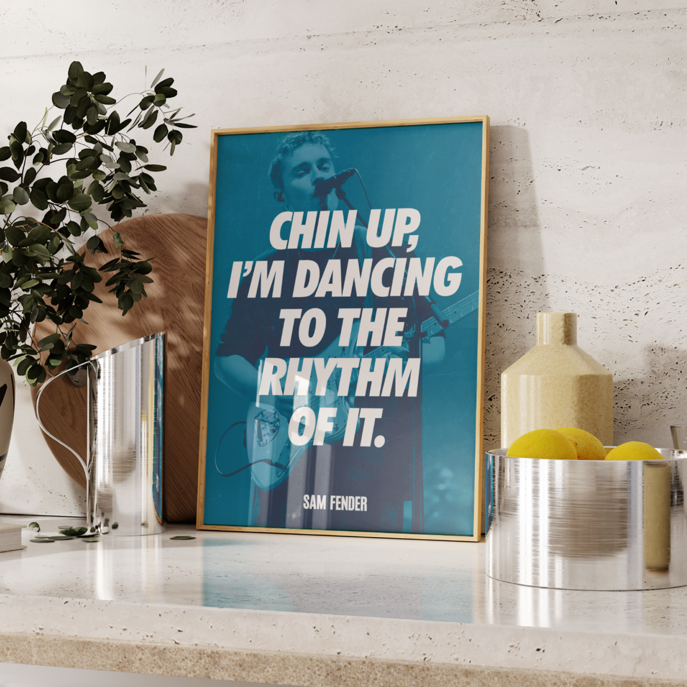 Sam Fender Lyrics Poster