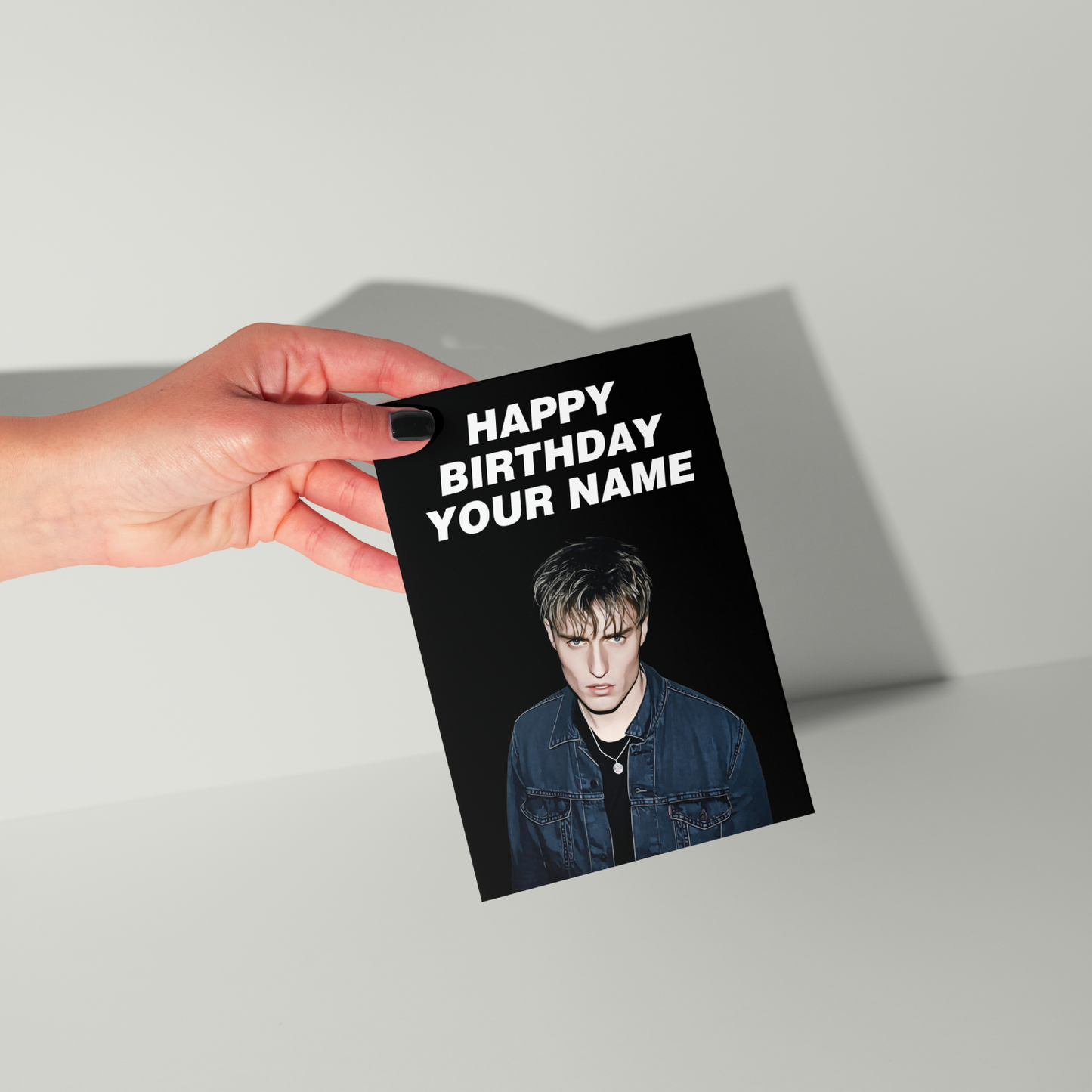 Sam Fender Personalised Birthday Card