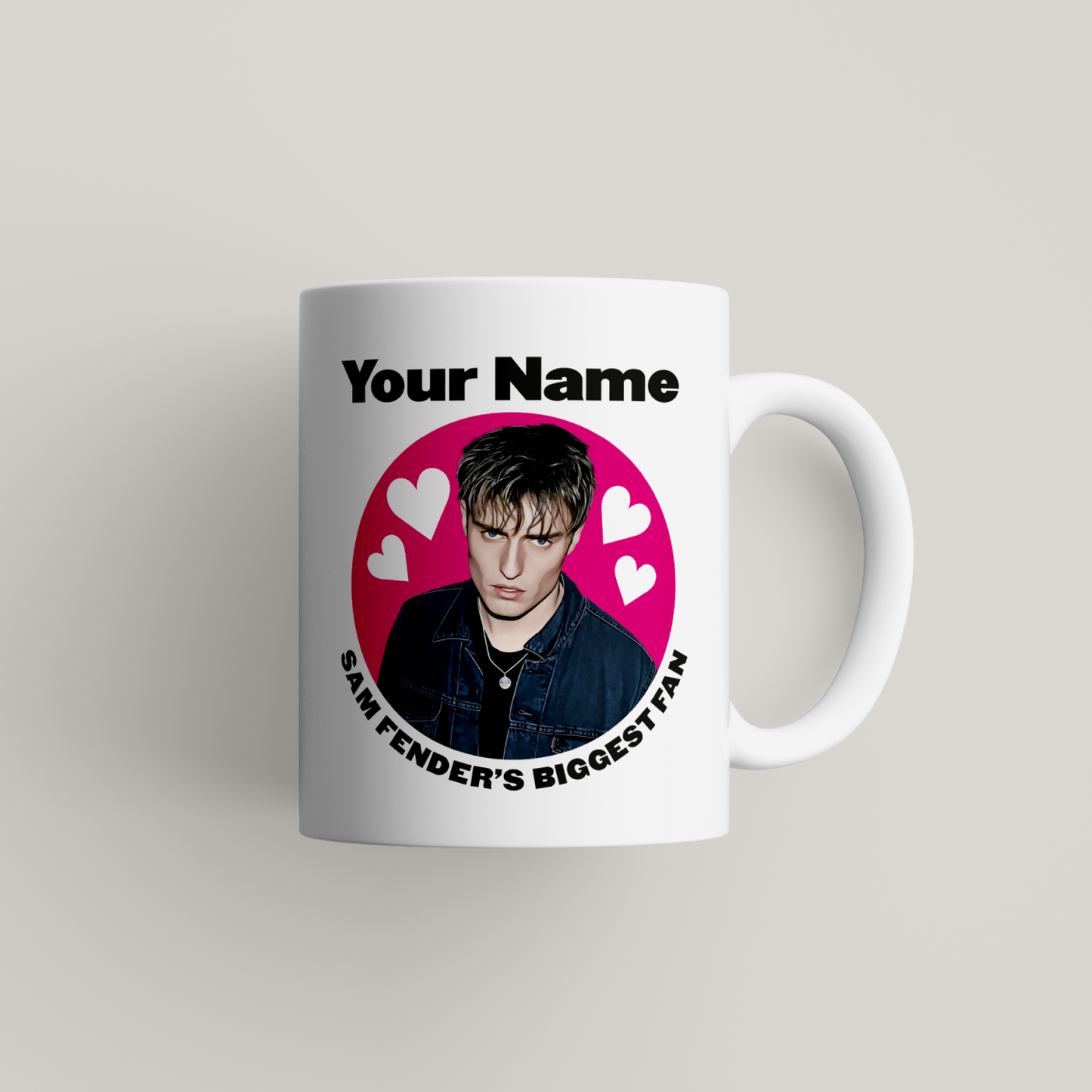 Sam Fender Personalised Mug UK