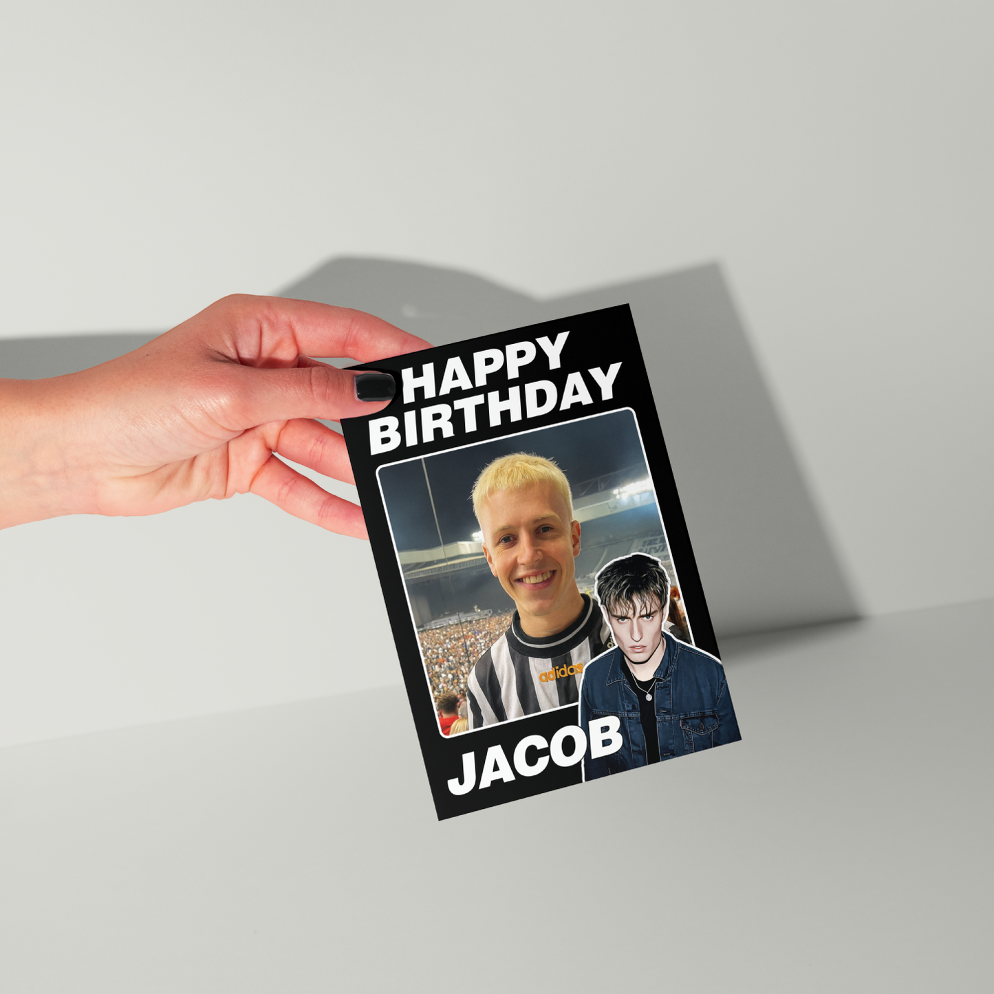 Sam Fender Personalised Photo Birthday Card UK