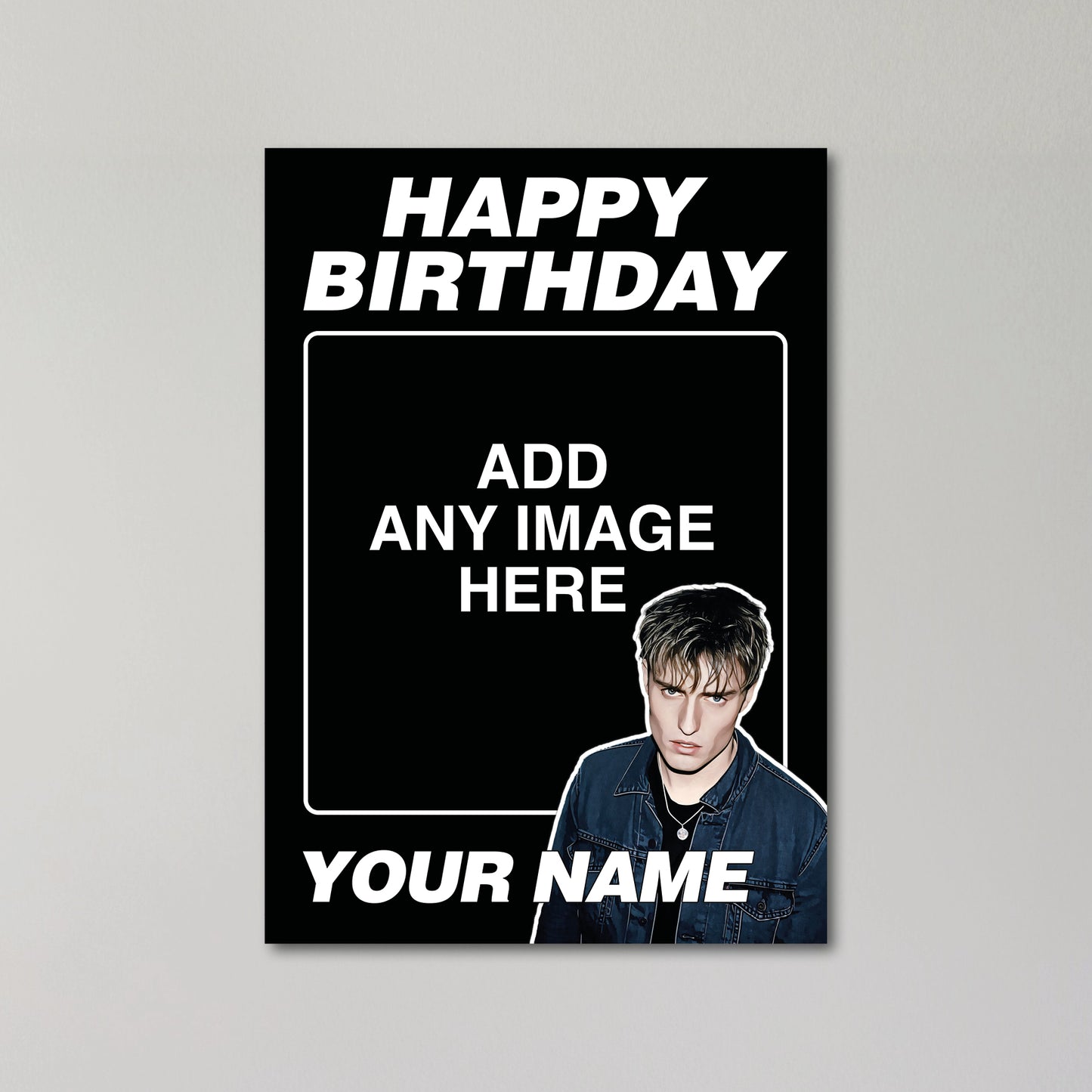 Sam Fender Personalised Photo Birthday Card United Kingdom