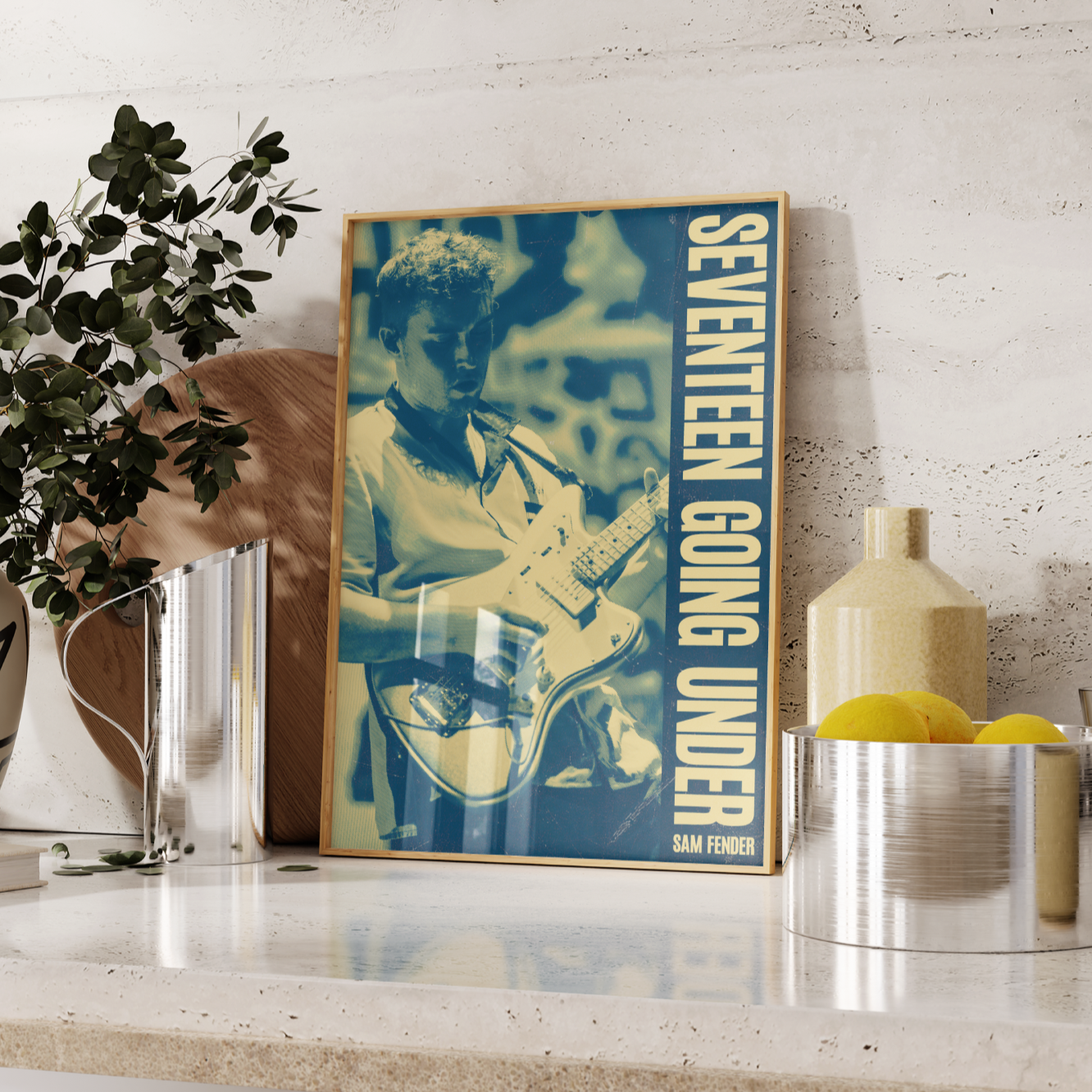 Sam Fender Seventeen Going Under Poster