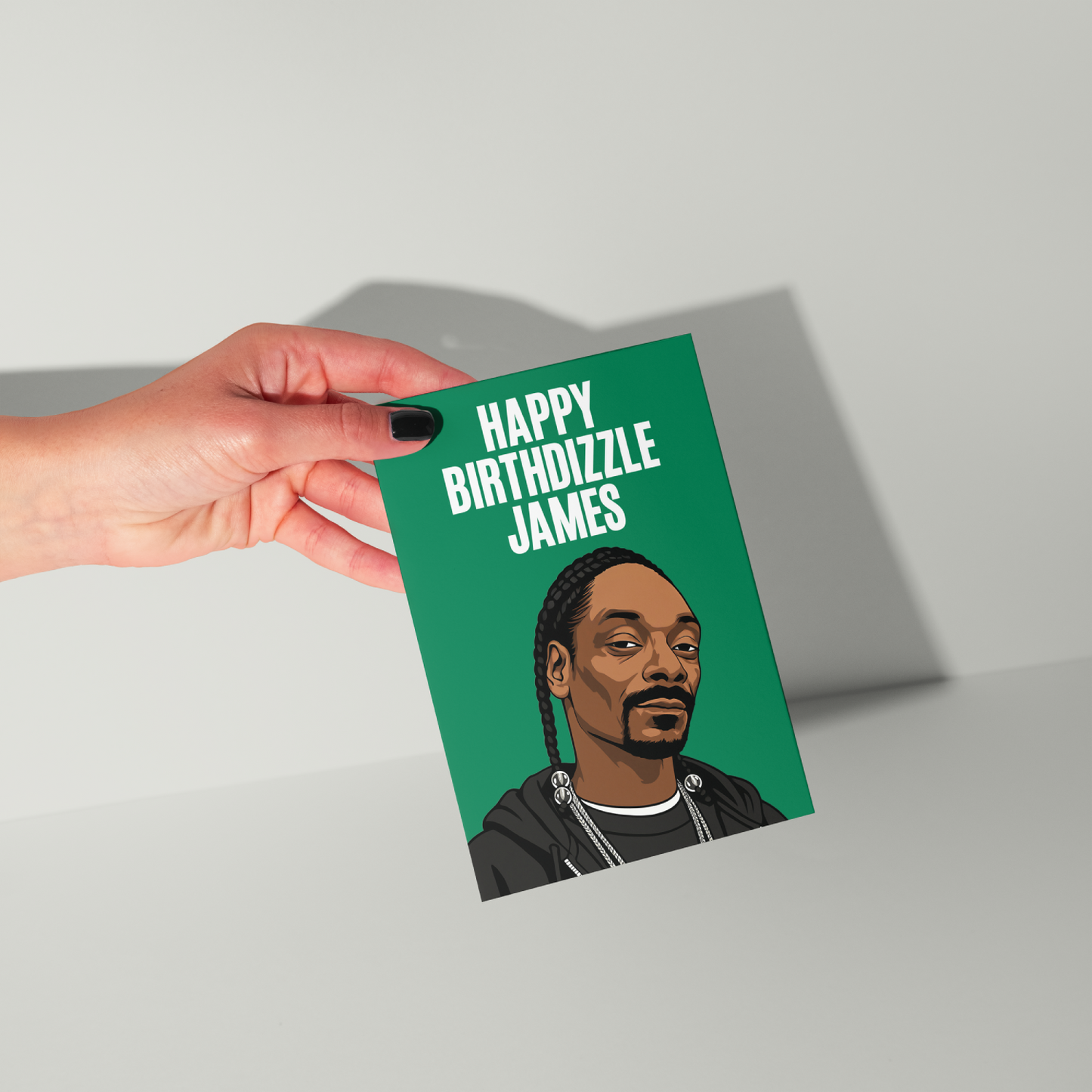 Snoop Dogg Personalised Birthday Card UK