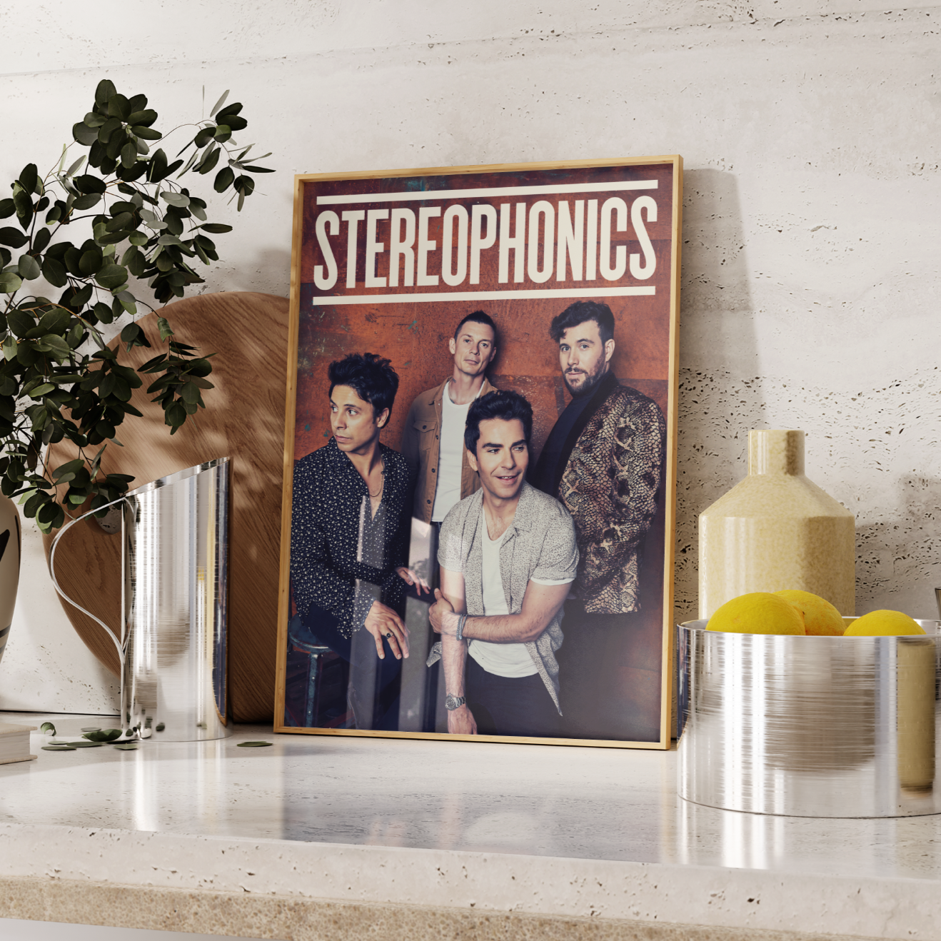 Stereophonics Band Poster UK