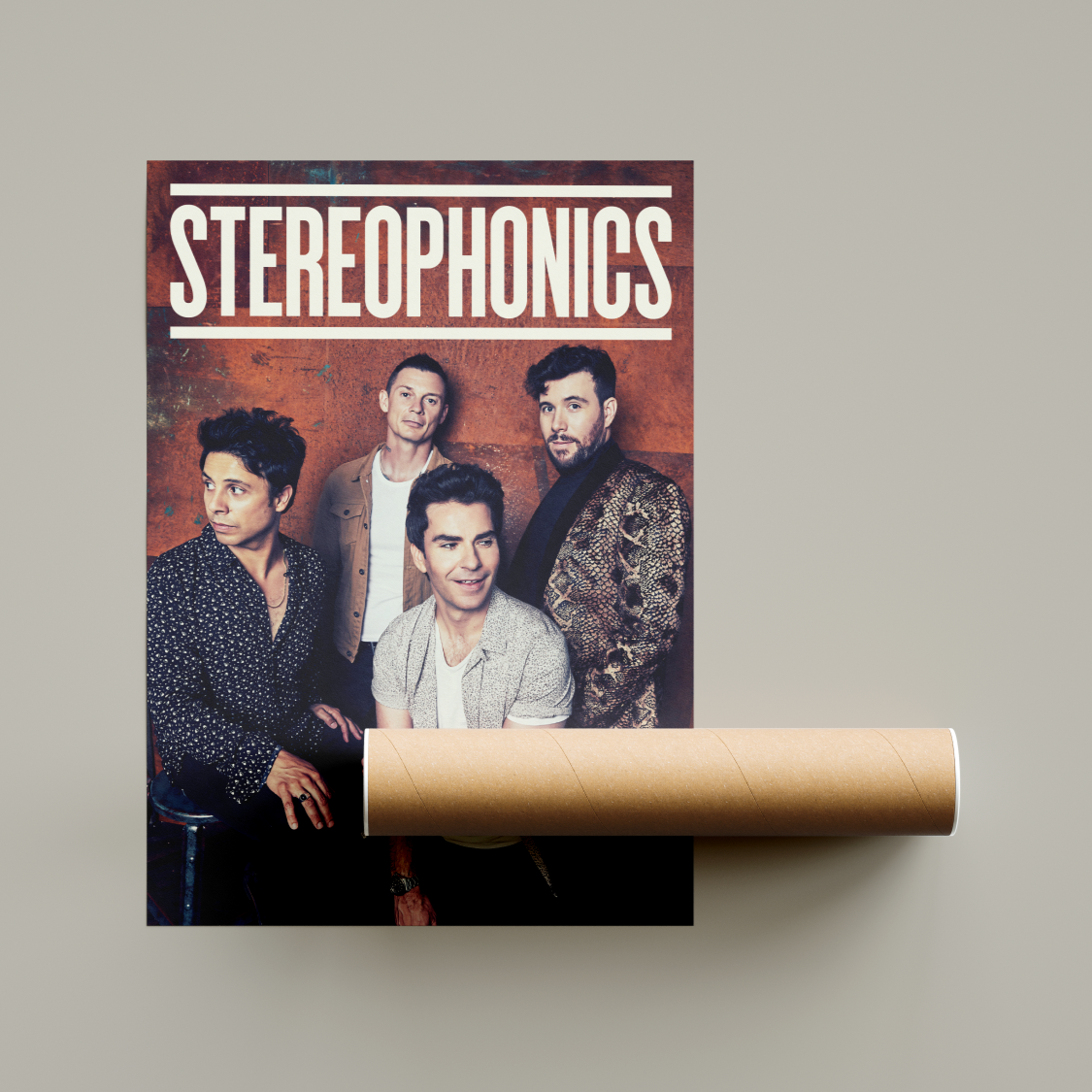 Stereophonics Band Poster United Kingdom