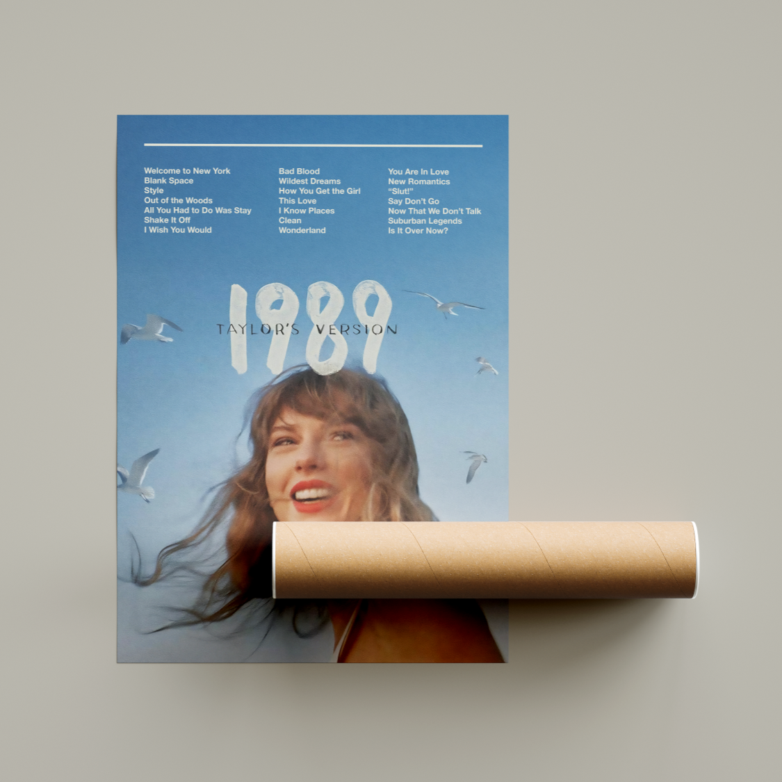 Taylor Swift 1989 Album Poster