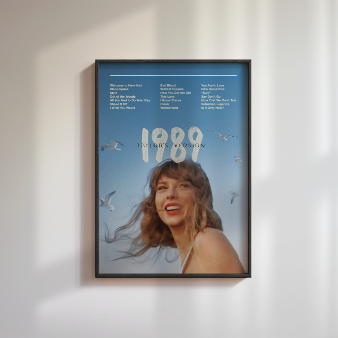 Taylor Swift 1989 Album Poster