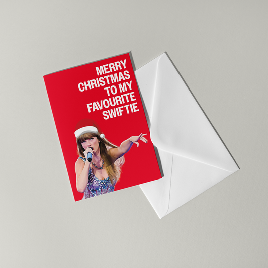 Taylor Swift Christmas Card