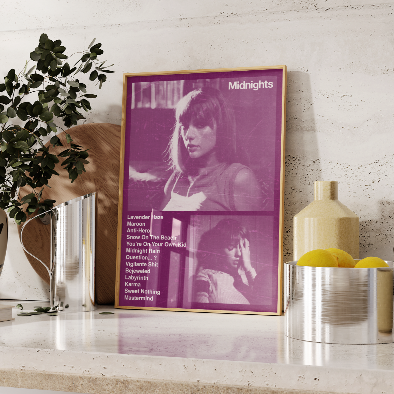 Taylor Swift Midnights Poster