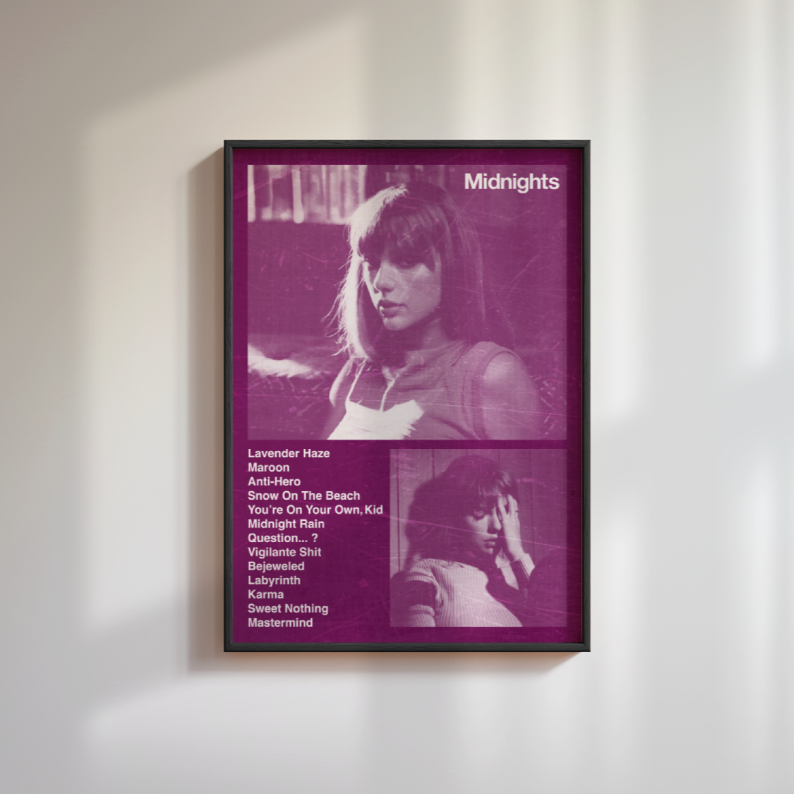 Taylor Swift Midnights Poster